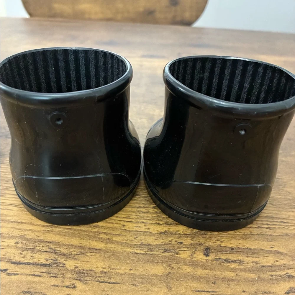Build A Bear Black Rubber Boots